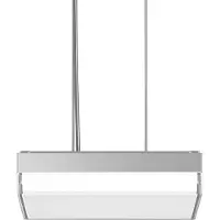 Bega RZB Flat Slim+ P DALI 30x30cm 22W sølv/blank