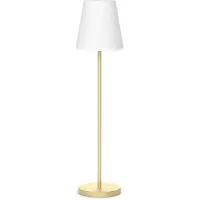 Newgarden Lola Slim 180 solcelledrevet gulvlampe i messing