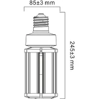 Sylvania LED-pære E40, 54W, 4 000 K, 6 800 lm