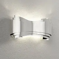 Selene Designer-vegglampe Ionica, krom