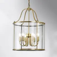 Orion Rund lanterneform - hengelampe Rieka, 43 cm