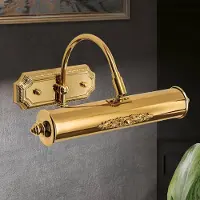 Orion Billedlampe Gustav i gullbelagt messing, 30 cm