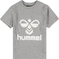 Hummel T-skjorte - hmlTres - Grå Melert - - 11 år (146) - T-skjorte