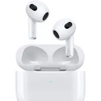Apple AirPods with MagSafe Charging Case - 3. generasjon - True wireless-hodetelefoner med mikrofon - ørepropp - Bluetooth