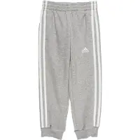 Adidas Joggebukse - LK 3S - Grå/Hvit - - 8 år (128) - Joggebukse