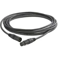 Fiap 1594, XLR (3-pin), Hankjønn, XLR (3-pin), Hunkjønn, 5 m, Svart