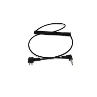Genzo Radiokabel Peltor3,5 mm vinklet (mono)