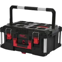 Milwaukee PACKOUT - Hard eske L størrelse for verktøy/tilbehør - metall, polymer