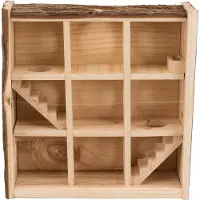 Trixie Naturlig Tre Leketårn for Mus & Hamstere