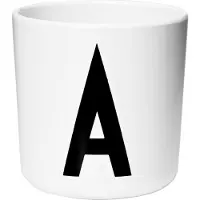 Design Letters Kopp - Ecozen - Hvit m. M - - OneSize - Kopp