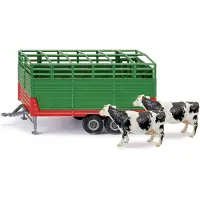 Siku 2875, Truck/trailer, Montert på forhånd, 1:32, Plast, 3 år, Grønn, Rød