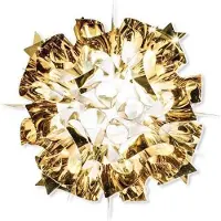 Slamp Veli Medium – design-taklampe, Ø 53 cm, gull