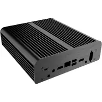 Akasa Newton S7D Fanless - ultra small form factor - UCFF - Kabinett - Ultra small form factor - Svart