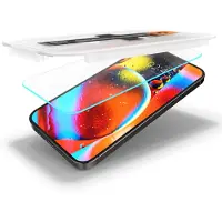 Spigen Glas.tR EZ Fit herdet skjermbeskytter for iPhone 13 / 13 Pro / 14 / 16e - 2-pk