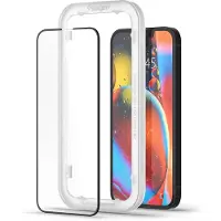 Spigen 2-pk GlastR Align Master skjermbeskytter for iPhone 17e / 16e / 14 / beskyttelsesglass / pansret glass