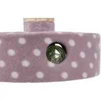 Trixie Junior Klorestamme Fleece - lys fiolett / hvit