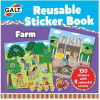 Galt Reusable Sticker Book - Farm