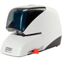 Rapid Stiftemaskin elektrisk Supreme R5050E 50 ark Hvit/sort