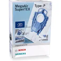 Bosch Støvsugerposer BBZ41FP/VZ41AFP syntetfiber 4st. Mikrofilter