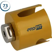 ProfiTech ProFit Multi Purpose HM hulsav med adapter, 73 mm