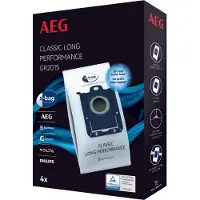 AEG GR201S, Sylindervakuum, Støv pose, Blå, Hvit, Papir, Syntetisk, , 190 g
