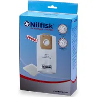 Nilfisk Dust Bags for Select 4 pcs