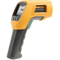Fluke 568, Grå, Oransje, F, °C, -40 - 800 °C, Alkalinsk, AA