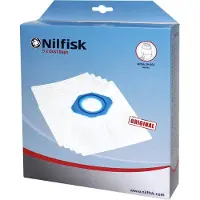 Nilfisk Støvsugerposer, syntetfiber, 5st.