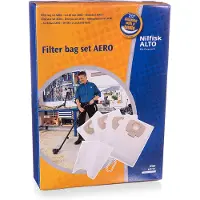 Nilfisk støvsugerposer til AERO 21/26/31 og VL200 - 5 stk.