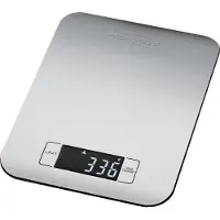 ProfiCook PC-KW 1061 - Kjøkkenvekt - rustfritt stål / svart