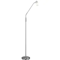 JUST LIGHT Ettlys LED-stålampe Max