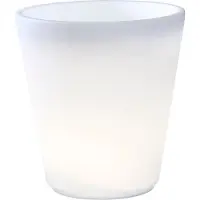 Konstsmide LED-blomsterkrukke Assisi opplyst Ø 37 cm