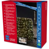 Konstsmide 3731-103 Mikro-lyskæde Udvendigt Batteridrevet Antal pærer 480 LED (RGB) Varmhvid