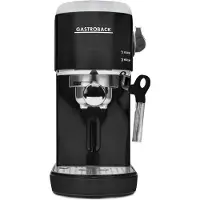 Gastroback Design Espresso Piccolo, Espressomaskine, 1,5 L, Malet kaffe, 1400 W, Sort