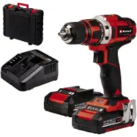 Einhell Batteridrevet bormaskin, TE-CD 18/40-1 Li (2x1,5 Ah)