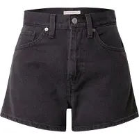 Levi's High Waisted Mom Shorts svart