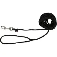 Trixie Sporline nylon 5 mm 15 m sort