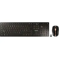 Cherry DW 9100 - Tastatur & Mussett - Svart