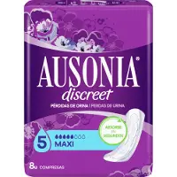 Ausonia DISCREET Maxi, 8 stykker