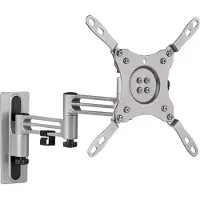 Schwaiger - Monteringssett (veggmontering) - for LCD-TV - aluminium - sølv - skjermstørrelse: 13-43