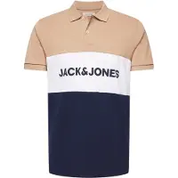 Jack & Jones Elogo Blocking Kortermet Poloskjorte