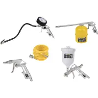 Powerplus Powair0020 Pneumatisk Verktøysett 5 Stykker