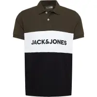 Jack & Jones Elogo Blocking Kortermet Poloskjorte