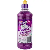 TUBAN Fiolett glitterlim 500 ml