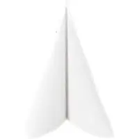 Duni WOW ecoecho Dunilin - Serviett - Størrelse 48 x 48 cm - avhendbar - hvit (en pakke 36)