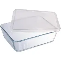 Pyrex 3137610000711, Rektangulær, Glass, Gjennomsiktig, 220 mm, 170 mm, 11 stykker