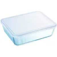 Pyrex 3137610000728, Rektangulær, Glass, Gjennomsiktig, 250 mm, 200 mm, 1 stykker
