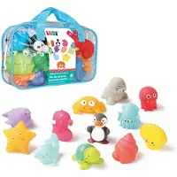 Ludi Bath Animals-12 Pcs (lu2174) Badeleker