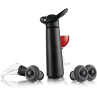 VacuVin 09846606 vinkpumpe Concerto med 3 korker