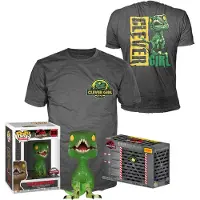 Funko POP! Jurassic Park Og Kortermet T-skjorte Smart Raptor 9 Cm